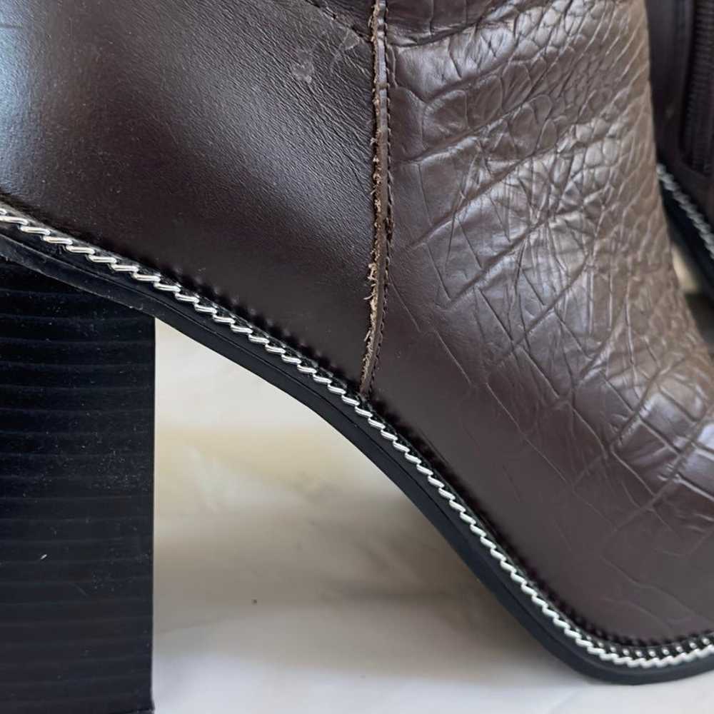 Aldo flex womens leather heal Boots like new  siz… - image 7