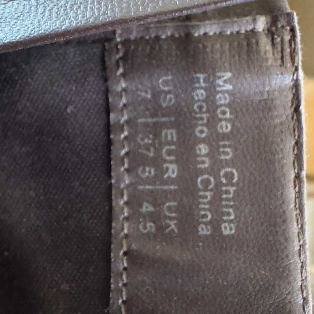 Aldo flex womens leather heal Boots like new  siz… - image 9