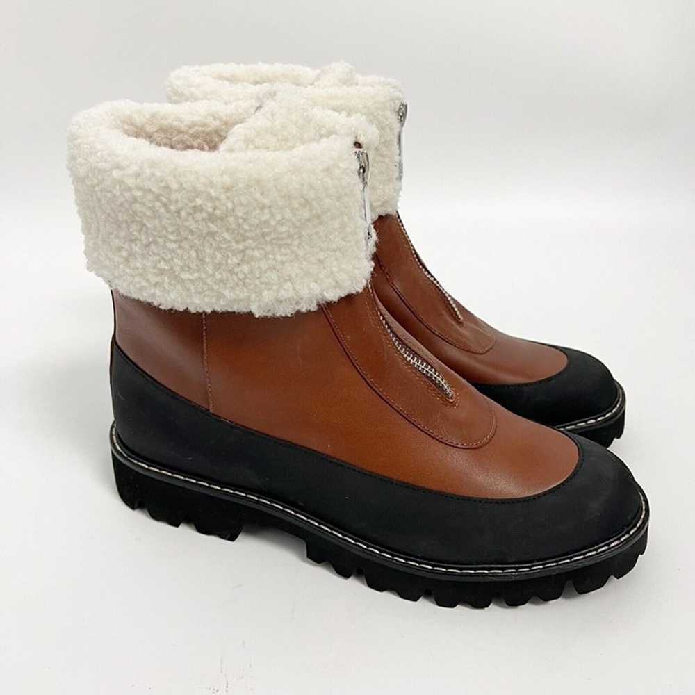 J.Crew $278 Women's Gwen lug-sole front- zip boot… - image 1