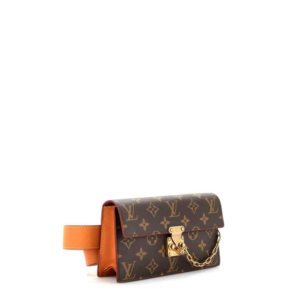 Louis Vuitton S Lock Belt Pouch Monogram Canvas N… - image 2