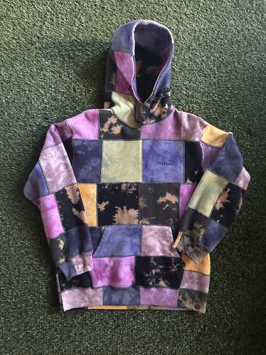 Supreme patchwork hoodie - Gem