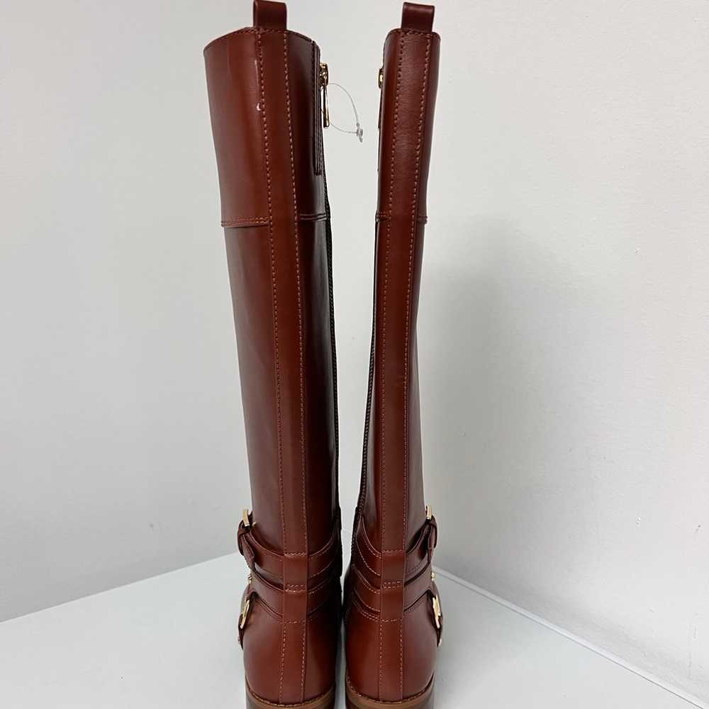 Michael Kors Bryce Leather Riding Boot (Size 5M) - image 6