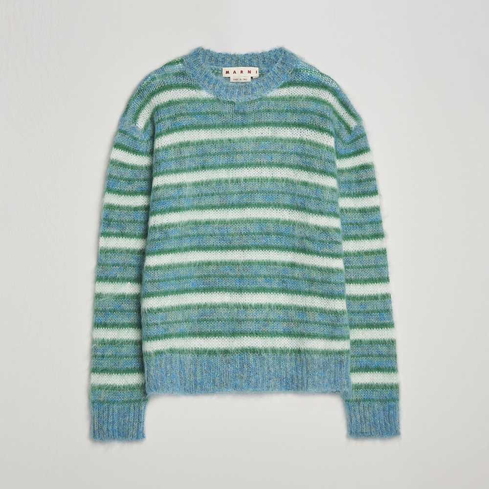 Marni Striped Mohair Sweater - image 4