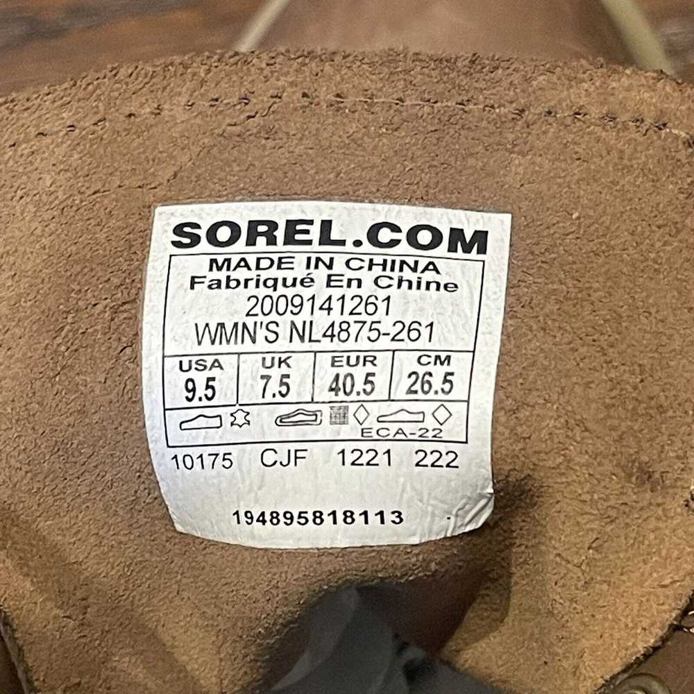 Women’s Sorel Hi-Line Heel Lace Boots Size 9.5 Ch… - image 10