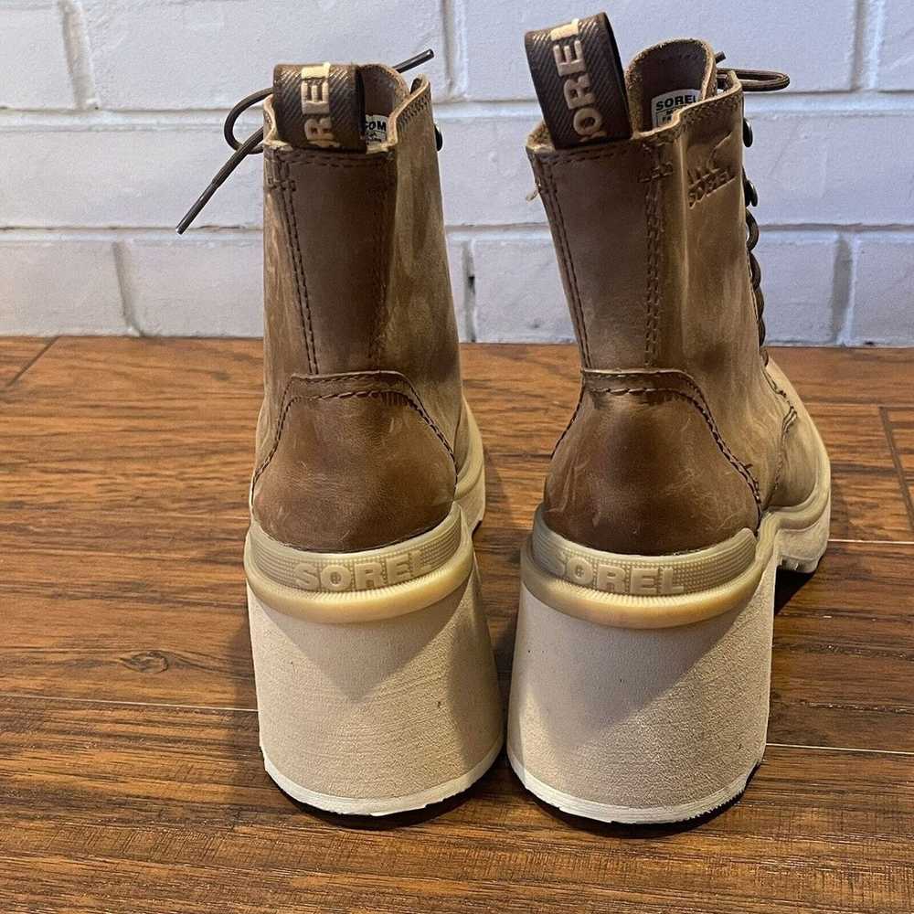 Women’s Sorel Hi-Line Heel Lace Boots Size 9.5 Ch… - image 7