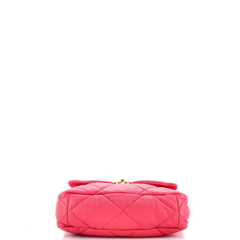 Chanel 19 Flap Bag Quilted Leather Large - image 4
