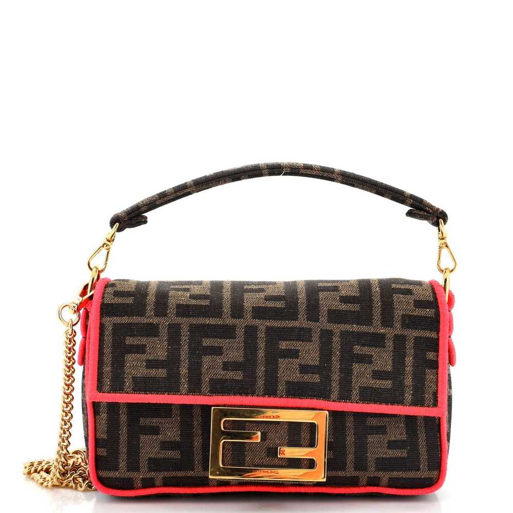 Fendi Baguette NM Bag Zucca Canvas Mini - image 1