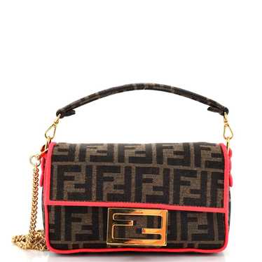 Fendi Baguette NM Bag Zucca Canvas Mini - image 1