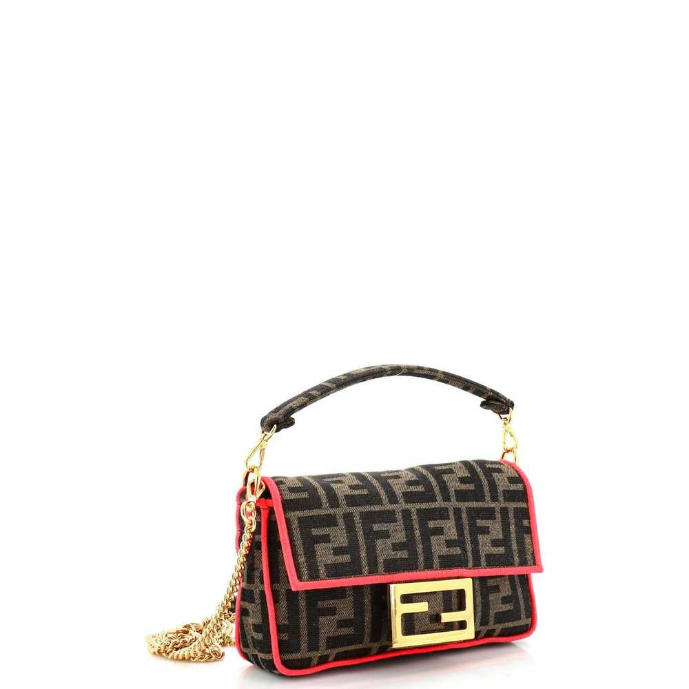 Fendi Baguette NM Bag Zucca Canvas Mini - image 2