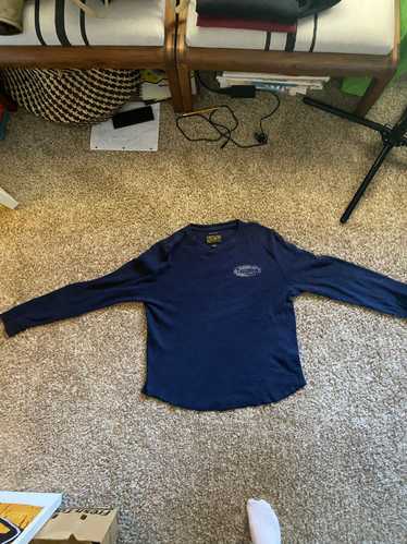 Vintage Vintage/Y2K Navy Lucky Brand Waffleknit L… - image 1