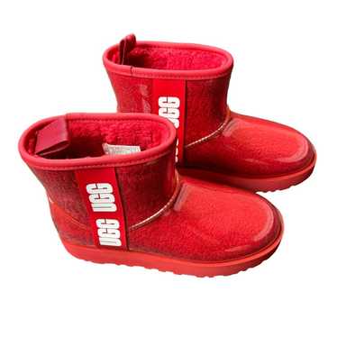 UGG Waterproof Mini Red Boots Size 6 - image 1