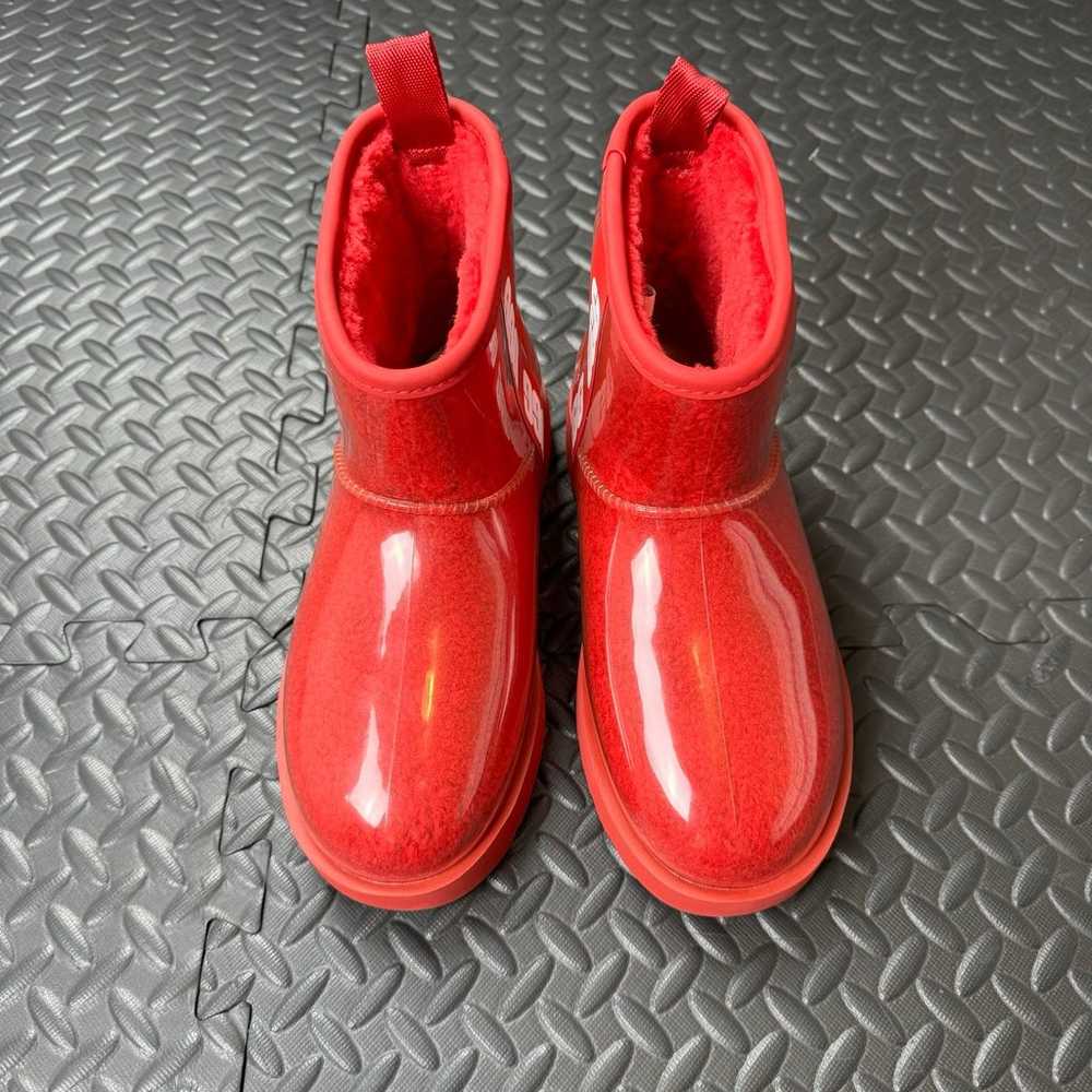 UGG Waterproof Mini Red Boots Size 6 - image 3
