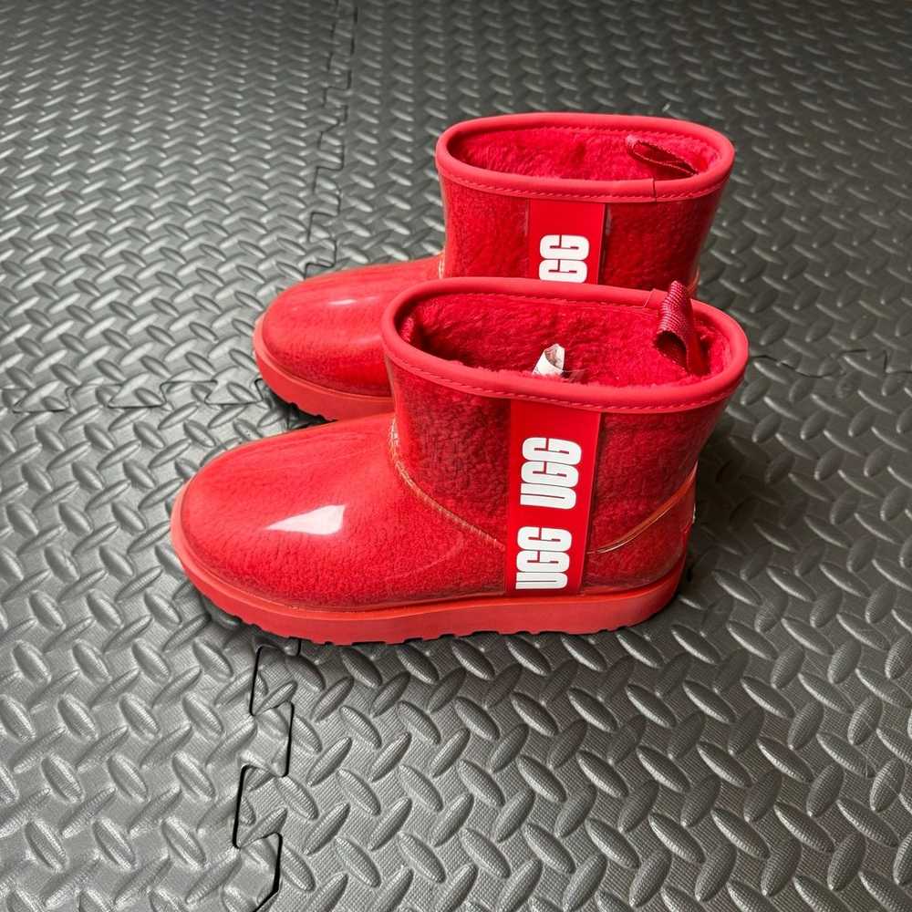 UGG Waterproof Mini Red Boots Size 6 - image 5