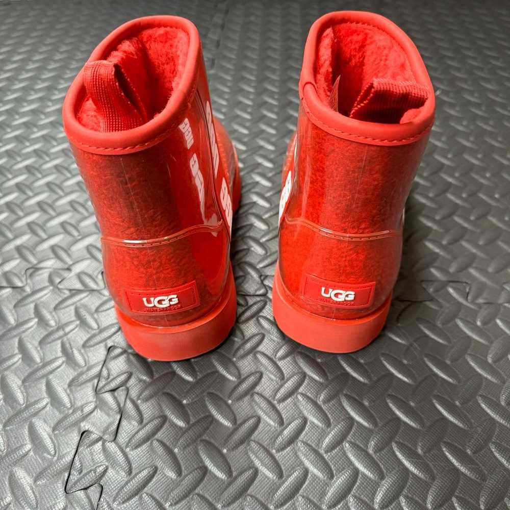 UGG Waterproof Mini Red Boots Size 6 - image 7