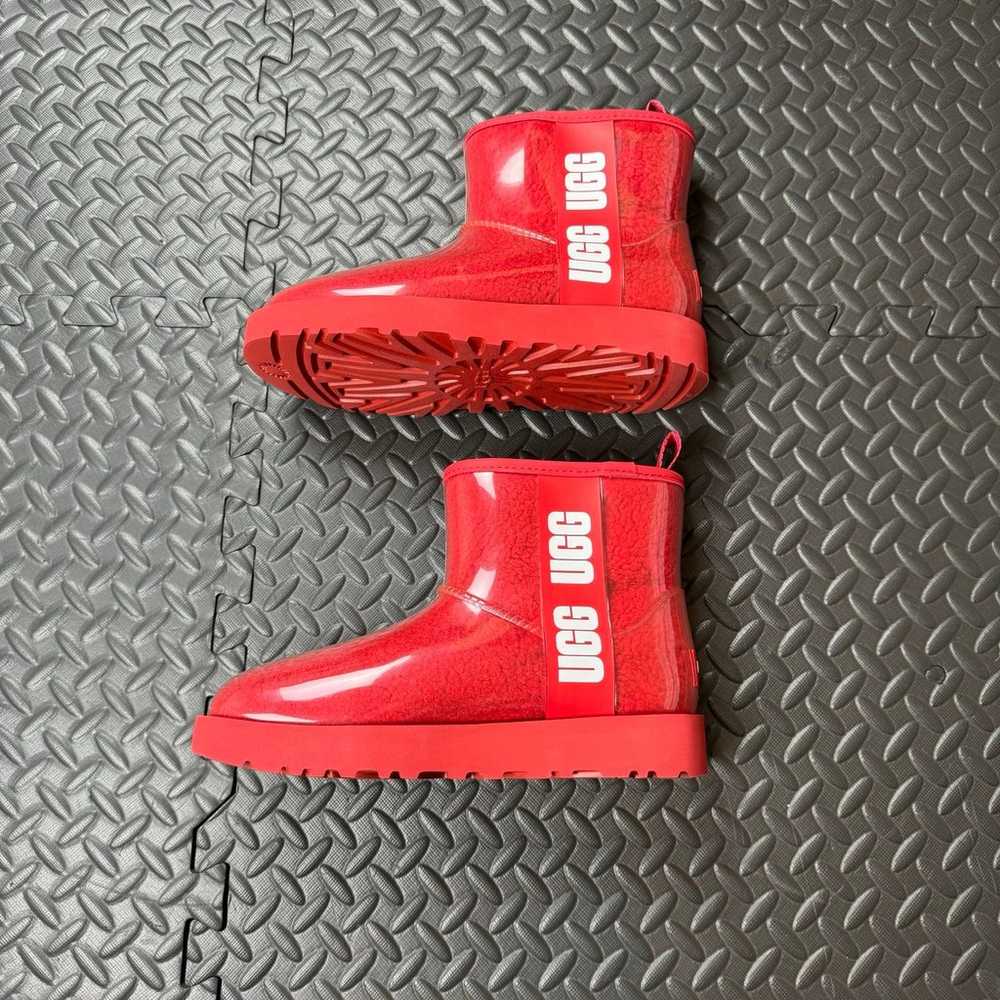 UGG Waterproof Mini Red Boots Size 6 - image 9
