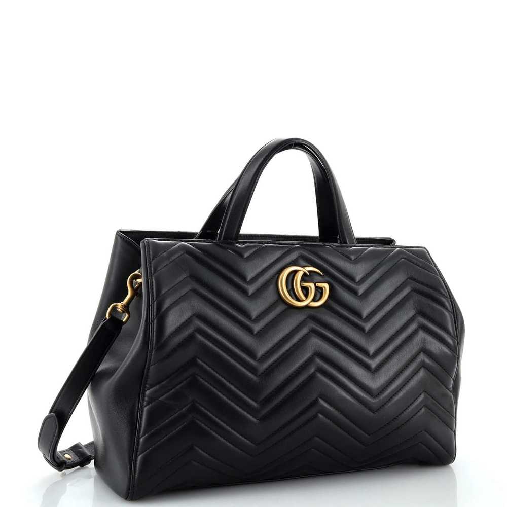 Gucci GG Marmont Tote Matelasse Leather Medium - image 2