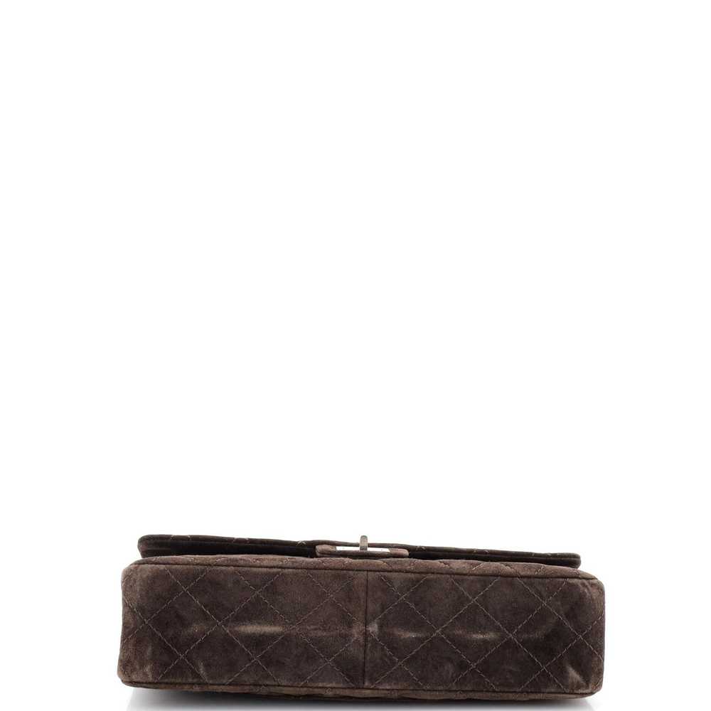 Chanel Reissue 2.55 Flap Bag Quilted Suede 226 - image 5