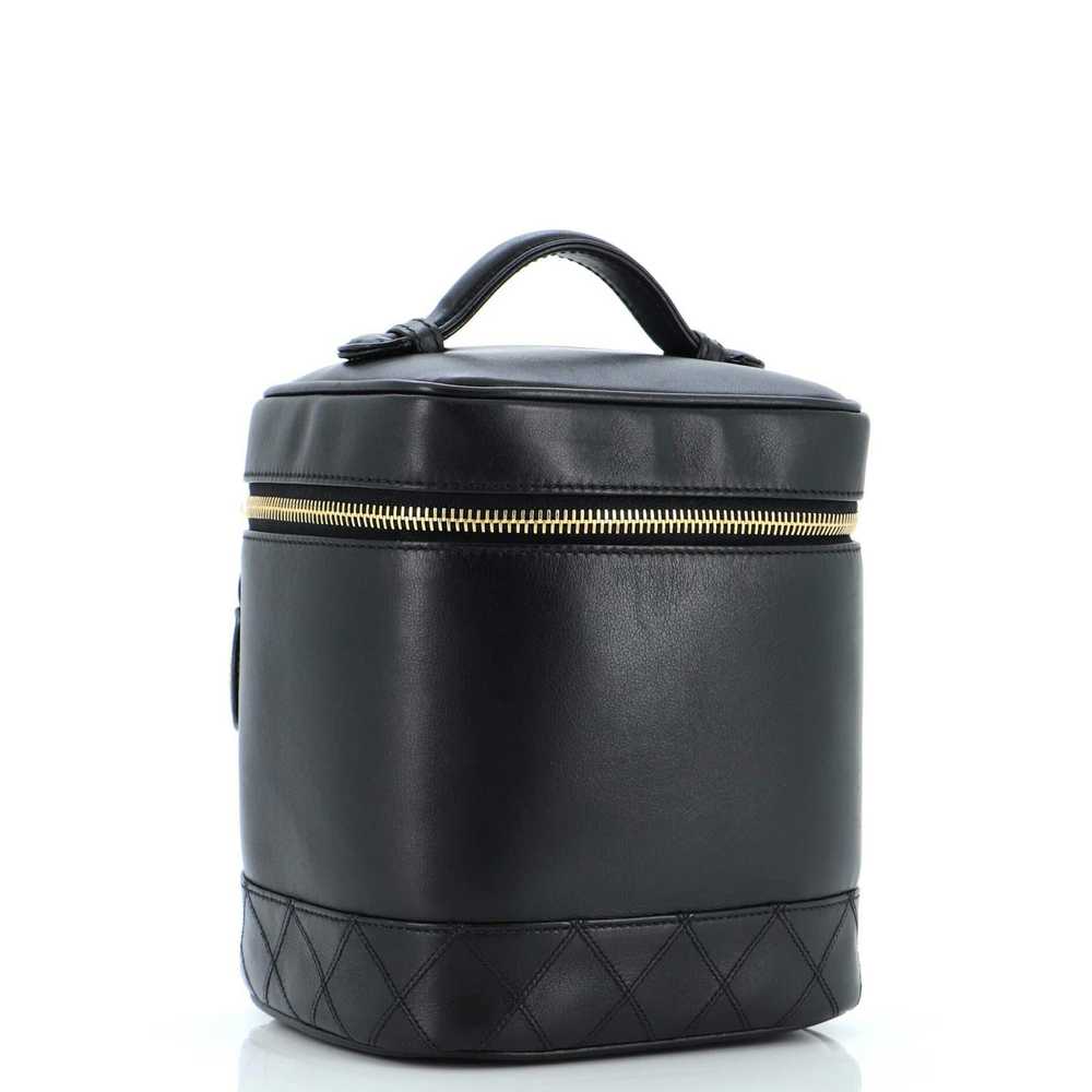 Chanel Vintage Cosmetic Case Lambskin Tall - image 3