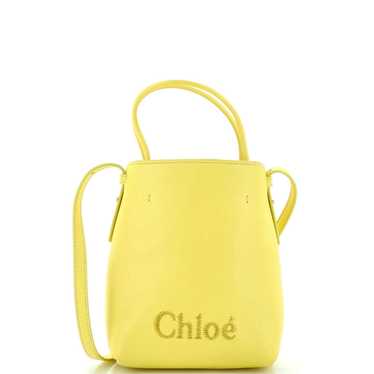 Chloe Sense Tote Leather Micro - image 1