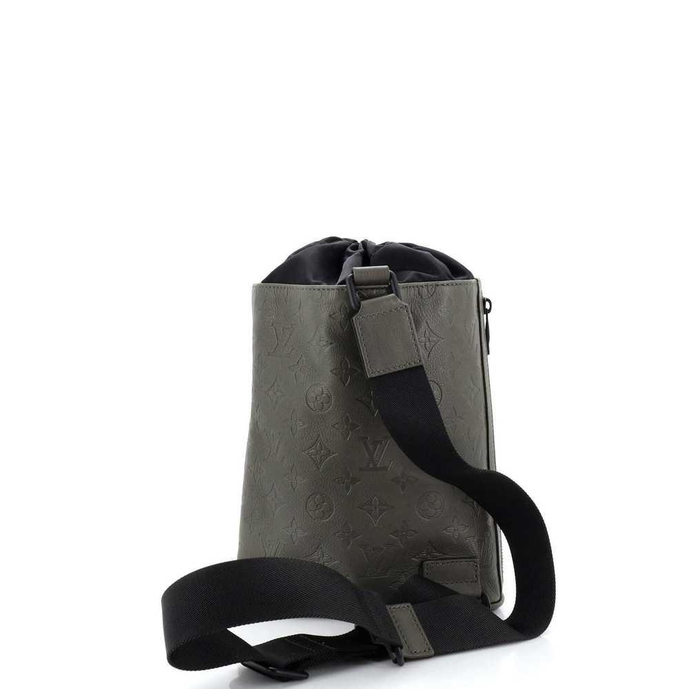 Louis Vuitton Chalk Sling Bag Monogram Shadow Lea… - image 3