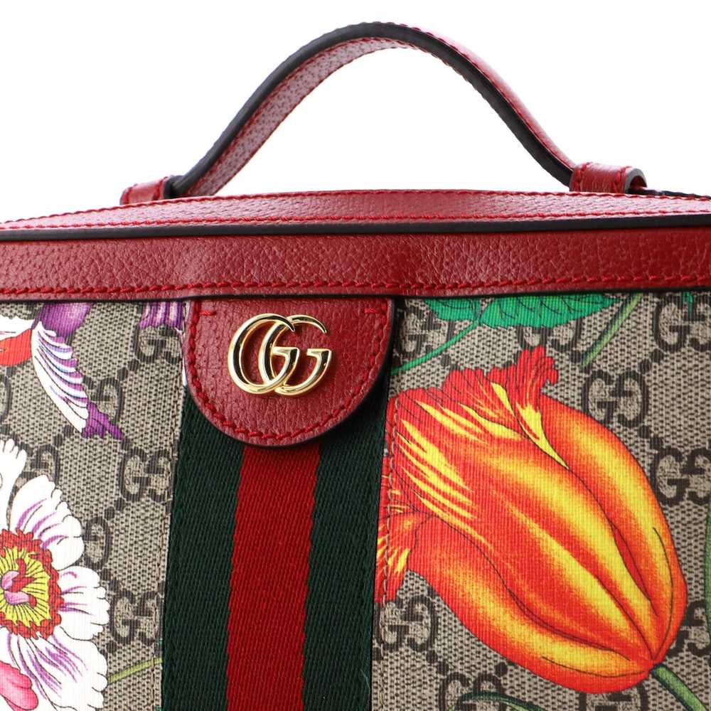 Gucci Ophidia Zip Around Camera Bag Flora GG Coat… - image 6