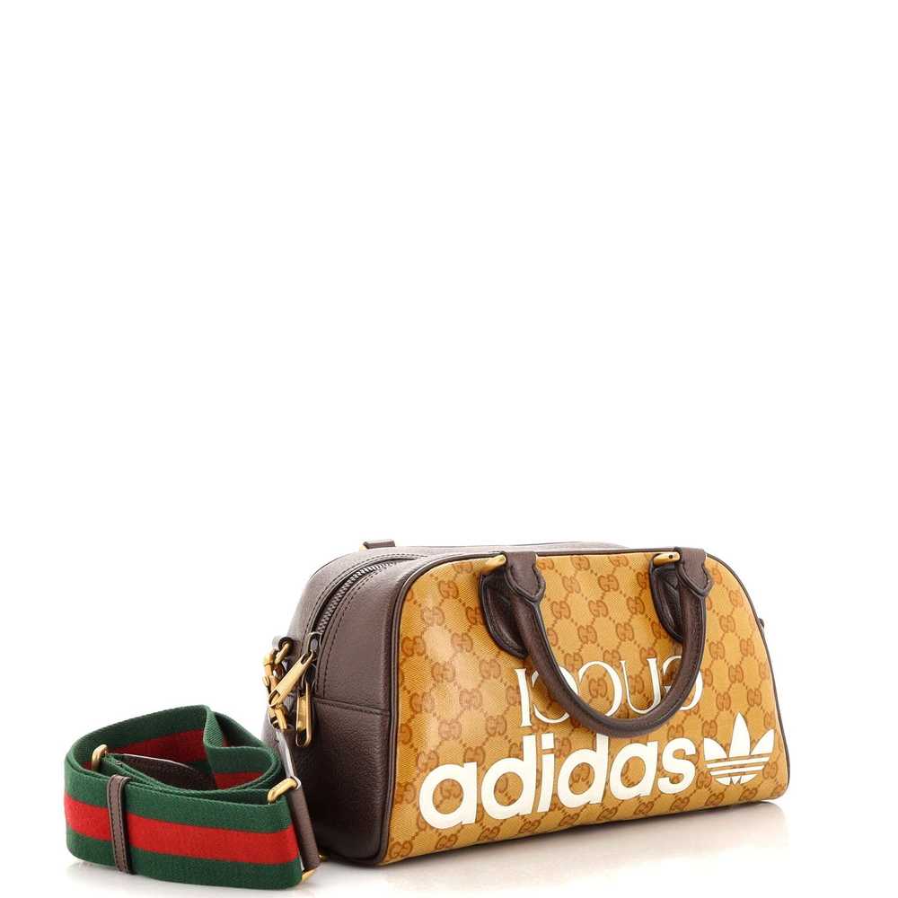 Gucci x adidas Duffle Bag GG Coated Canvas Mini - image 2