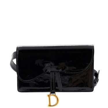 Dior Saddle Rectangular Belt Bag Patent None - image 1