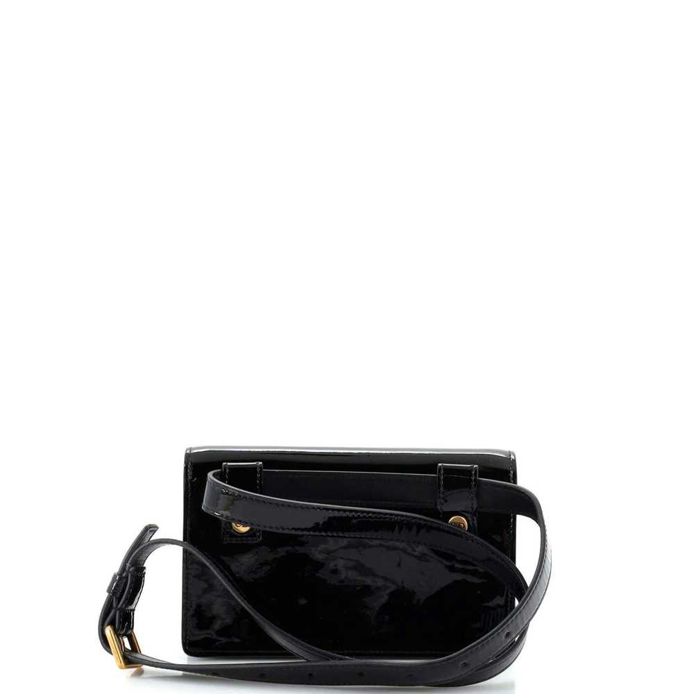 Dior Saddle Rectangular Belt Bag Patent None - image 3