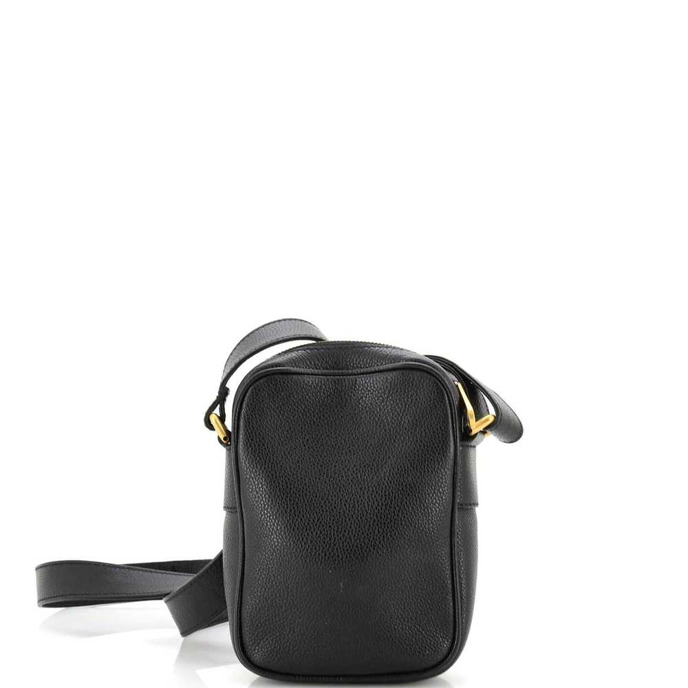 Gucci Logo Zip Messenger Bag Printed Leather Mini - image 3