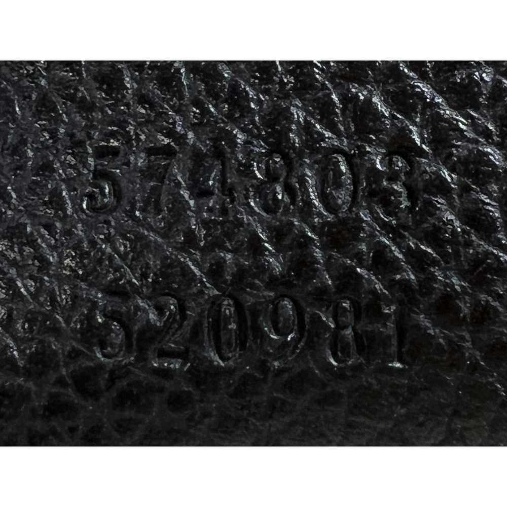 Gucci Logo Zip Messenger Bag Printed Leather Mini - image 6