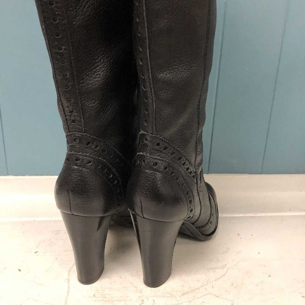 Michael Kors Boots Tall 6.5 Leather Brown Knee Hi… - image 7