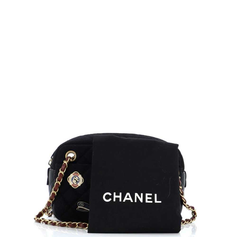 Chanel Paris-Hamburg Charms Camera Bag Quilted Wo… - image 3