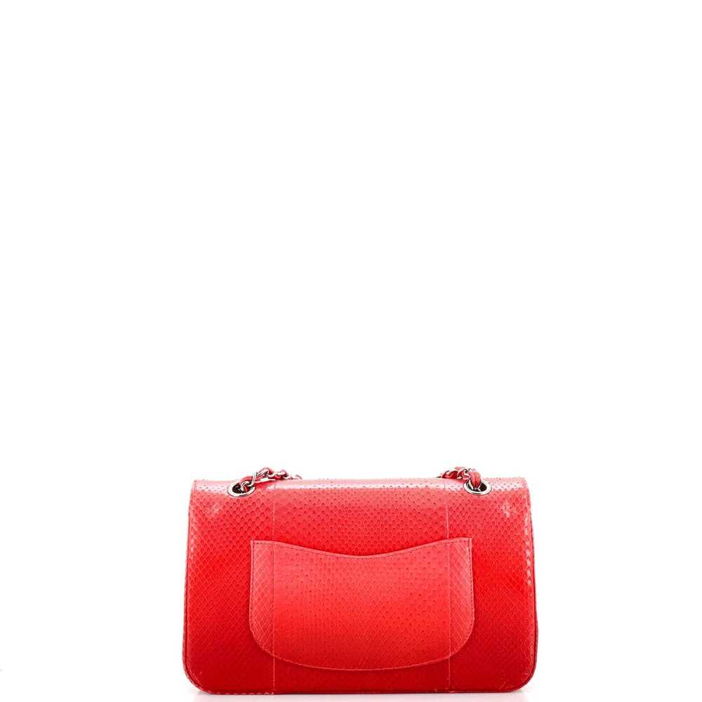 Chanel Classic Double Flap Bag Python Medium - image 4