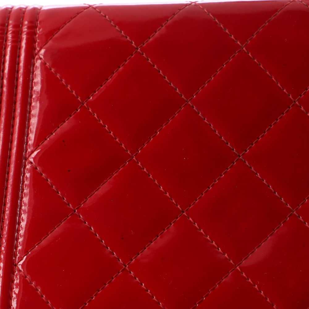 Chanel Boy Wallet on Chain Quilted Patent None - image 8