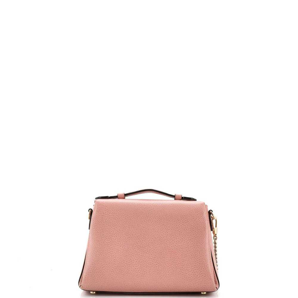 Gucci Interlocking Top Handle Bag (Outlet) Leathe… - image 3
