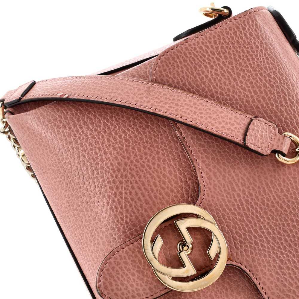 Gucci Interlocking Top Handle Bag (Outlet) Leathe… - image 6