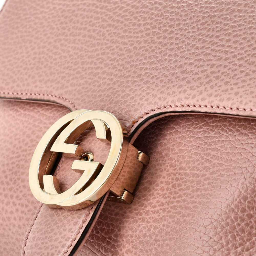 Gucci Interlocking Top Handle Bag (Outlet) Leathe… - image 7