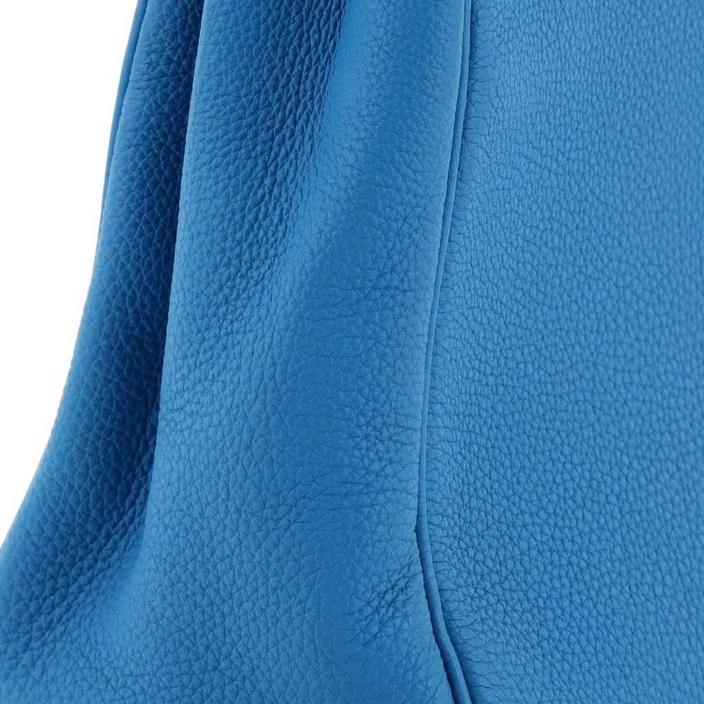 Hermes Kelly Handbag Blue Togo with Gold Hardware… - image 8