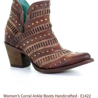 Women’s Corral Ankle Boots Handcrafted