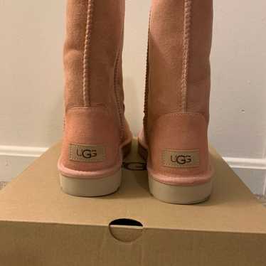 Ugg pink classic short boots