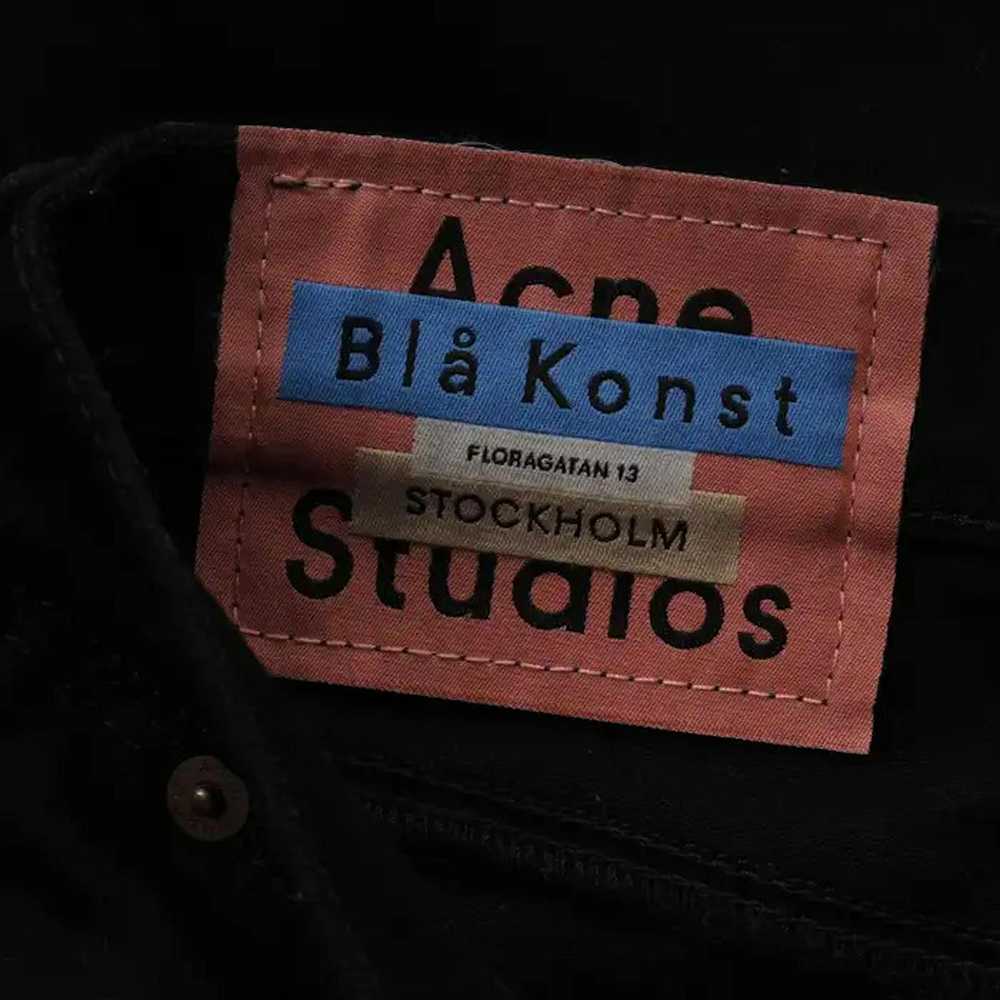Acne Studios Acne Studios Blå Konst Max Stay Blac… - image 5