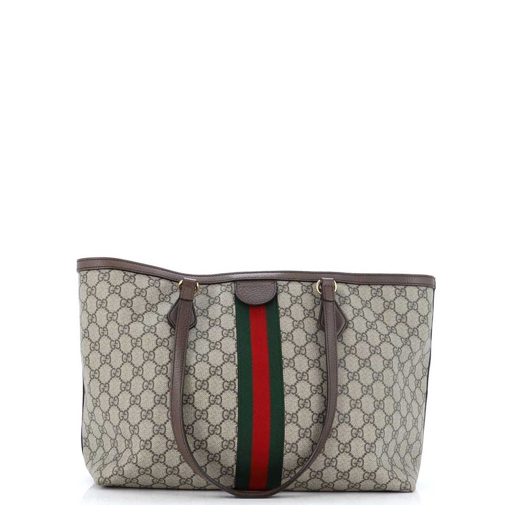 Gucci Ophidia Shopping Tote GG Coated Canvas Medi… - image 3