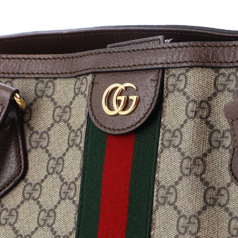 Gucci Ophidia Shopping Tote GG Coated Canvas Medi… - image 7