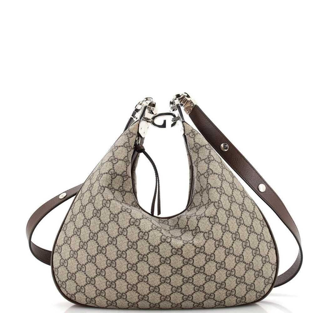 Gucci Attache Shoulder Bag GG Coated Canvas Large - image 1