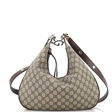 Gucci Attache Shoulder Bag GG Coated Canvas Large - image 1