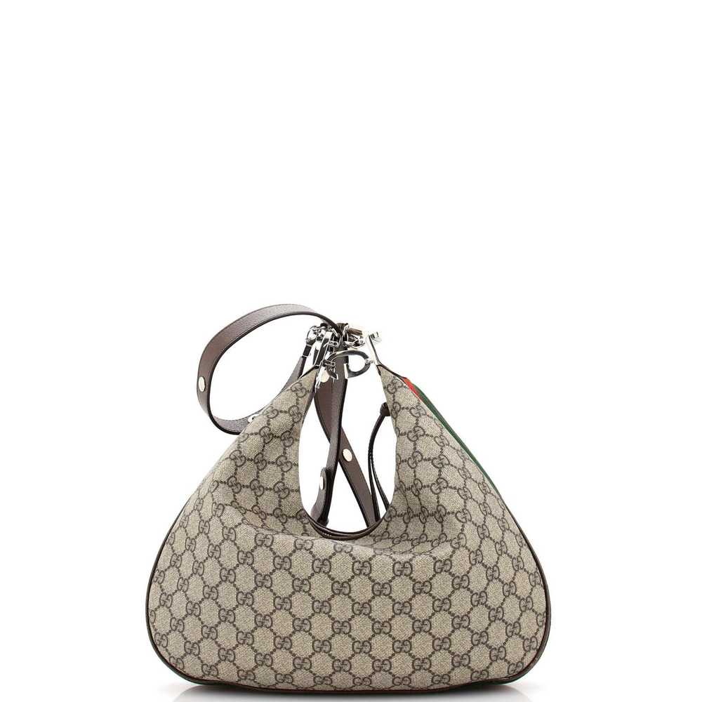 Gucci Attache Shoulder Bag GG Coated Canvas Large - image 4