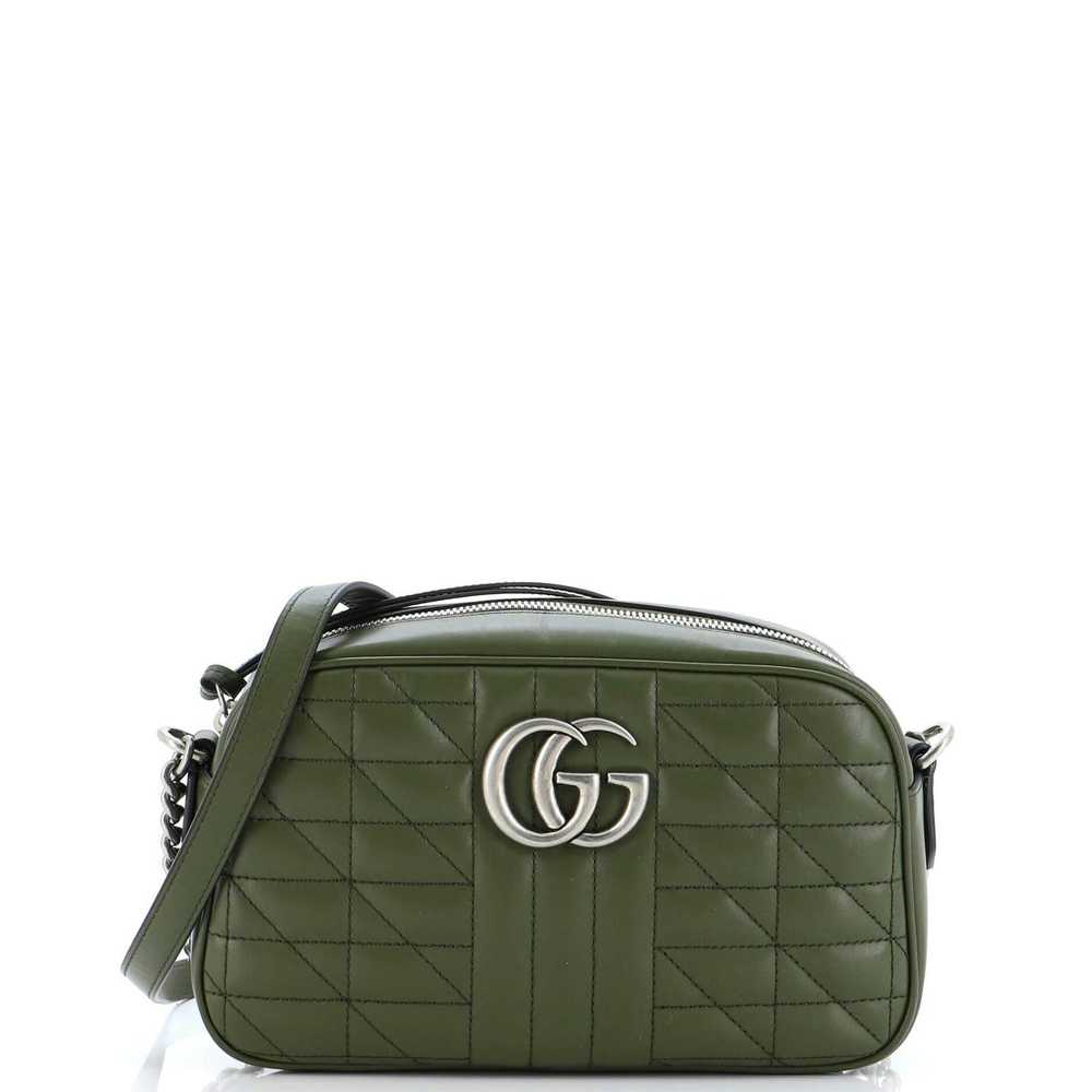 Gucci GG Marmont Shoulder Bag Mixed Matelasse Lea… - image 1