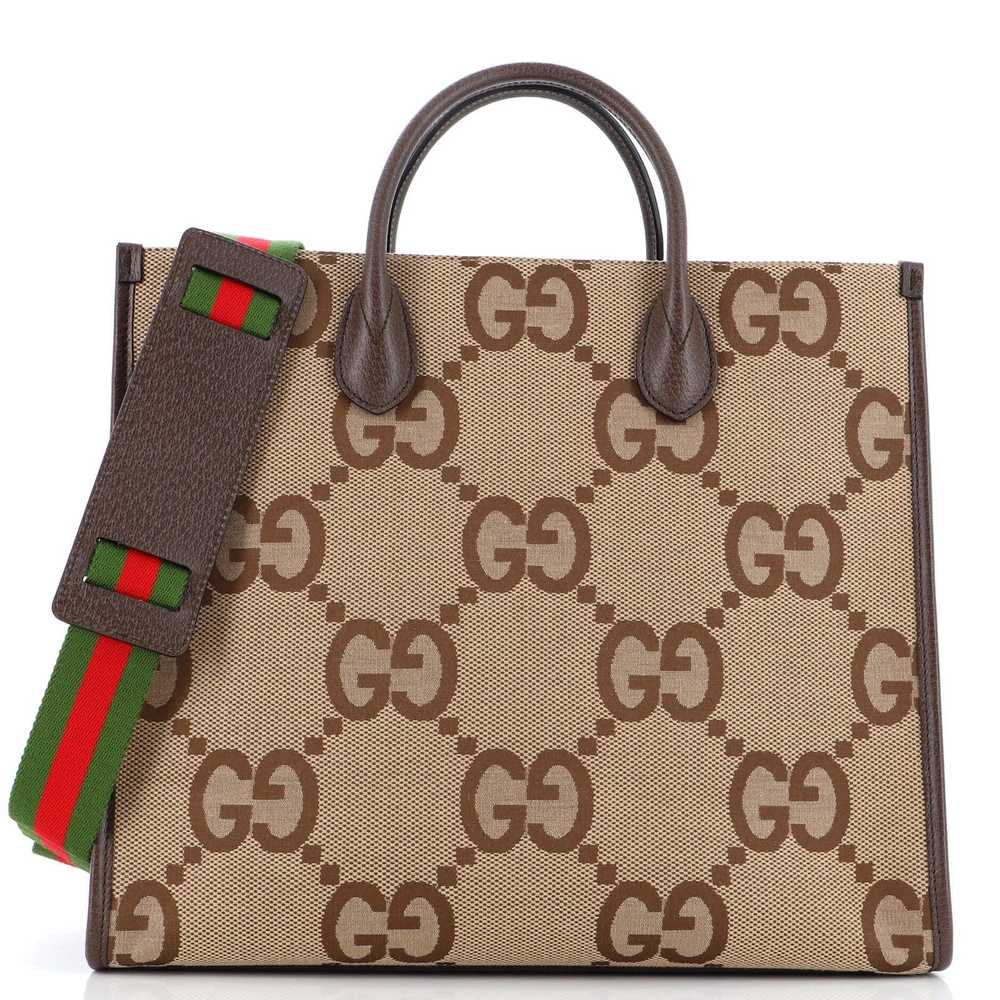 Gucci Convertible Tote Jumbo GG Canvas Large - image 1