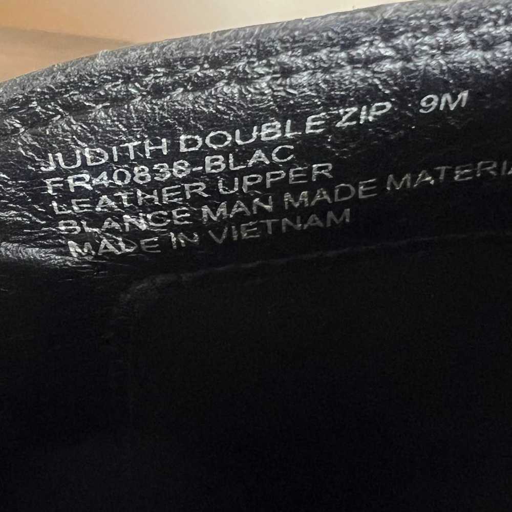 Frye Judith Double Zip Women's Leather Bootie Siz… - image 8