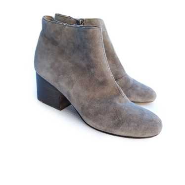 Eileen Fisher Suede Gray Booties